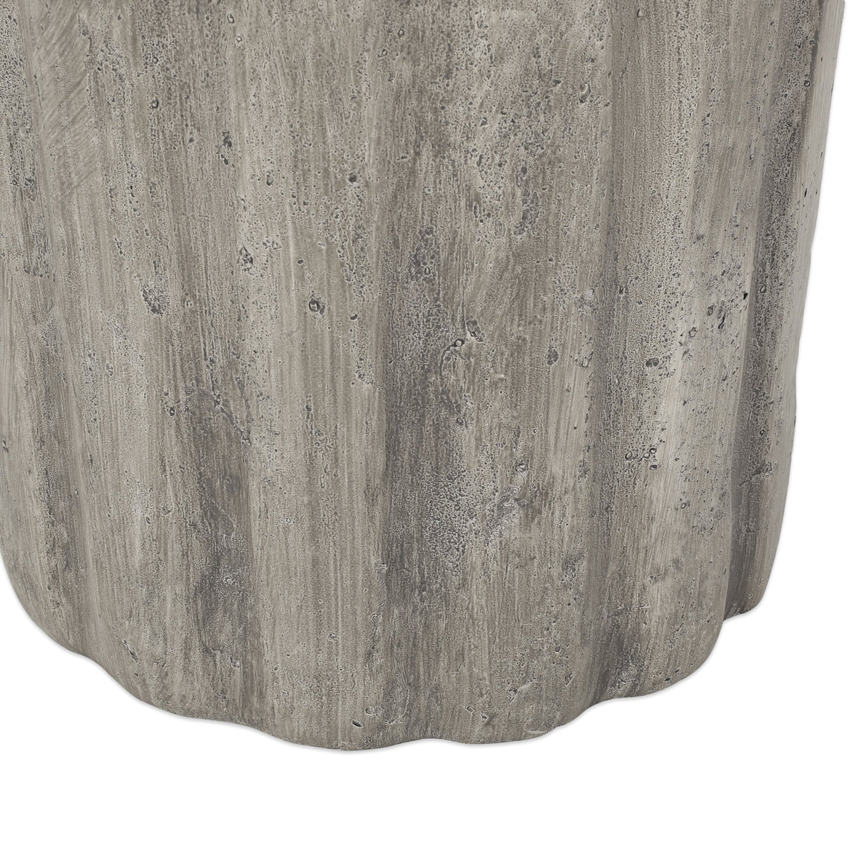 Delphinus Outdoor Contemporary Lightweight Concrete Accent Side Table by Christopher Knight Home - 15.75"W x 15.75"D x 18.00"H