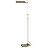 Delray 58" Height Antique Brass Metal Floor Lamp - One Size