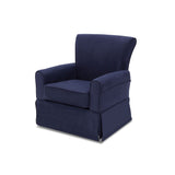 Delta Children Benbridge Nursery Glider Swivel Rocker Chair, Navy