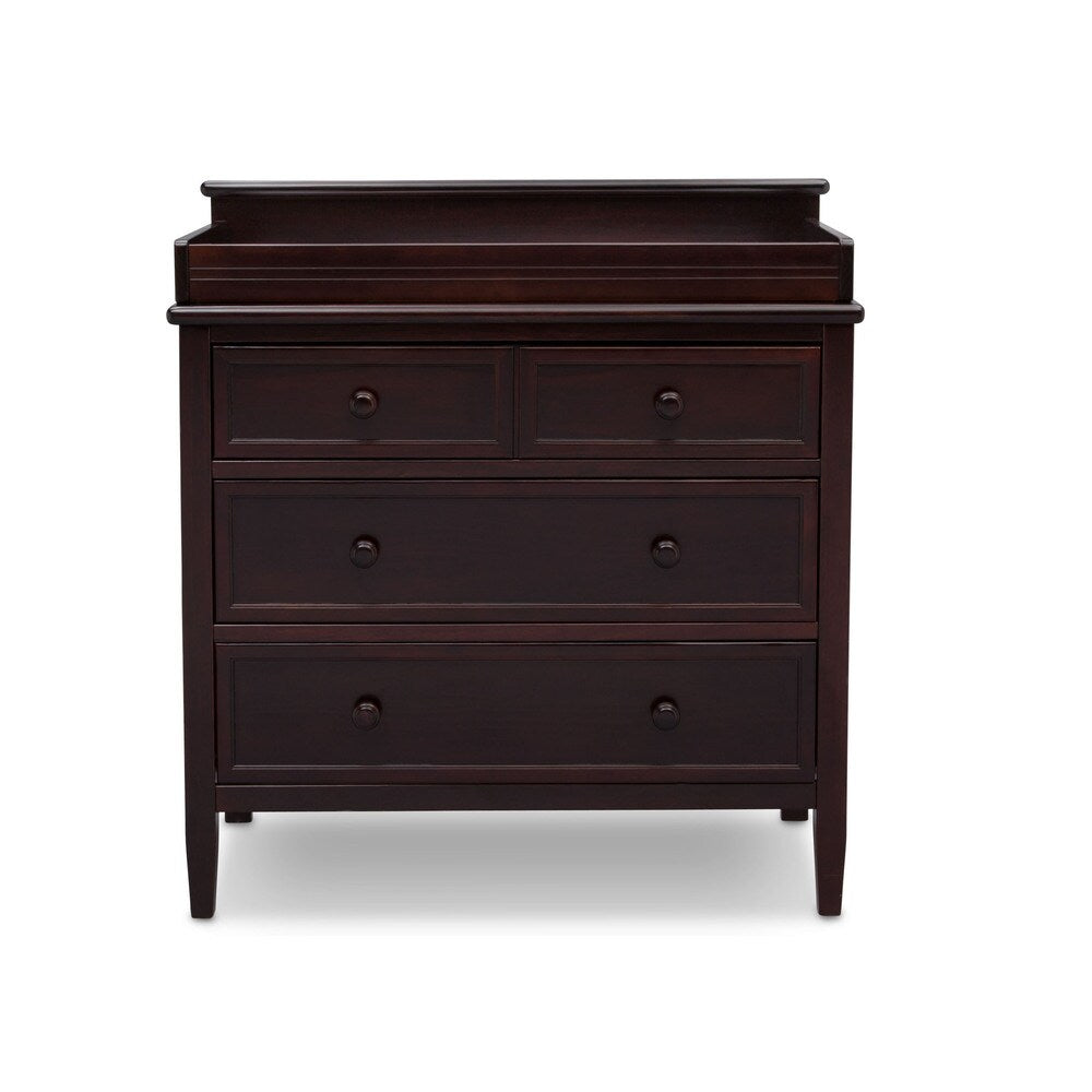 Delta Children Epic Signature 3-Drawer Dresser, Dark Chocolate