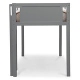 Delta Children Low Twin Loft Bed with Guardrail and Ladder