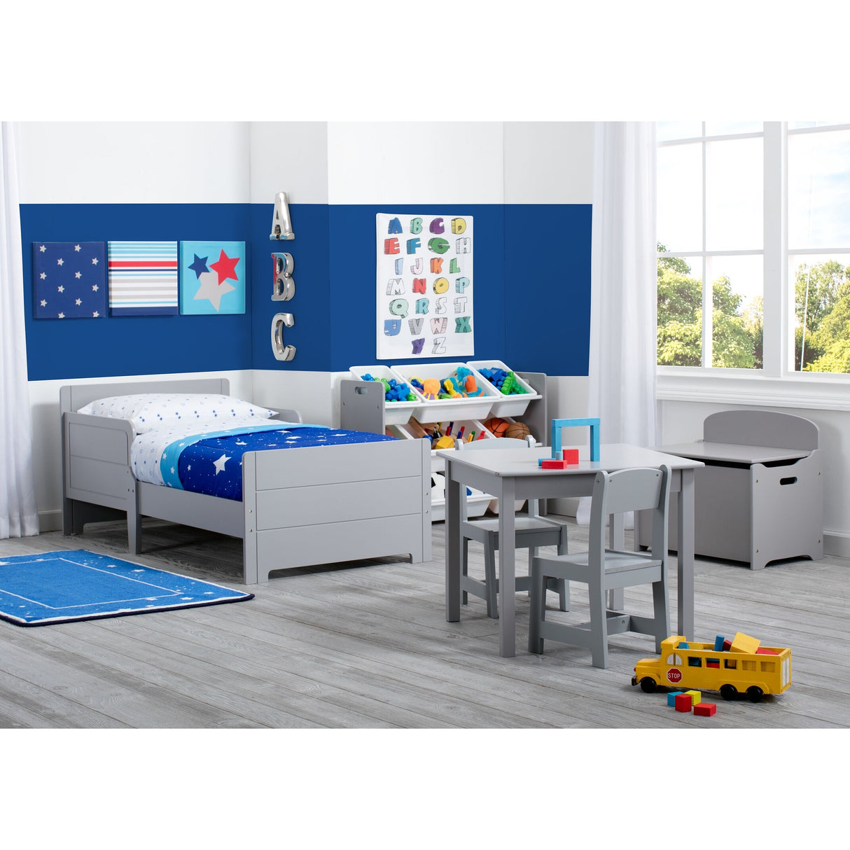 Delta Children MySize Kids Wood Table and Chair Set