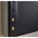 Deltona Green Velvet Upholstered Twin Size Headboard