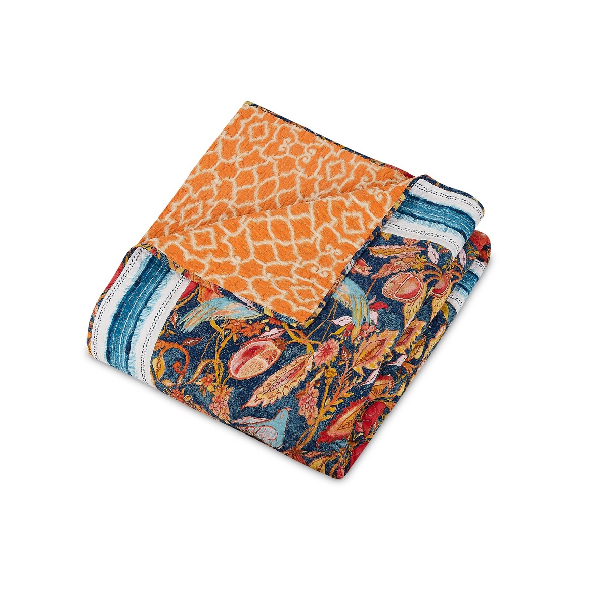Dena Home Peacock Garden Quilt Set, 3 Pieces