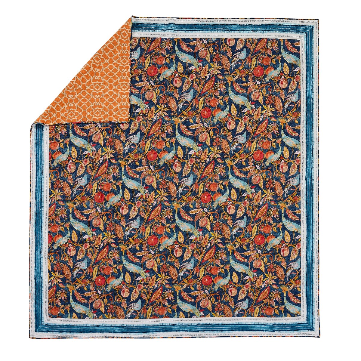Dena Home Peacock Garden Quilt Set, 3 Pieces
