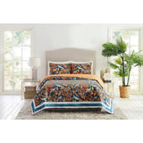 Dena Home Peacock Garden Quilt Set, 3 Pieces