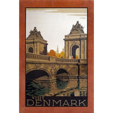 Denmark-VINAPP116523 Print 15"x9.5" by Vintage Apple Collection