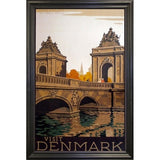 Denmark-VINAPP116523 Print 15"x9.5" by Vintage Apple Collection
