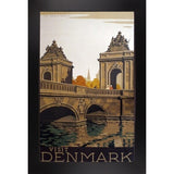 Denmark-VINAPP116523 Print 15"x9.5" by Vintage Apple Collection