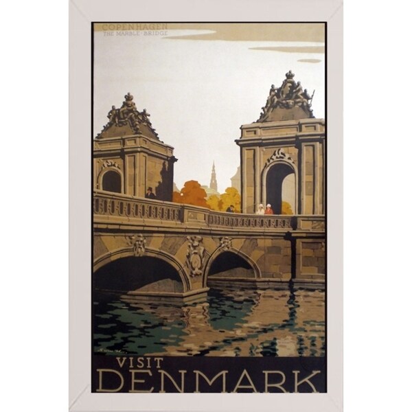 Denmark-VINAPP116523 Print 15"x9.5" by Vintage Apple Collection