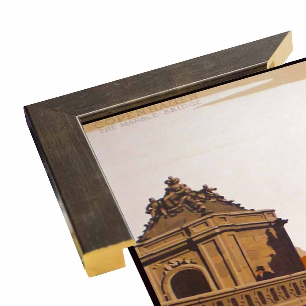 Denmark-VINAPP116523 Print 15"x9.5" by Vintage Apple Collection