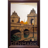 Denmark-VINAPP116523 Print 15"x9.5" by Vintage Apple Collection