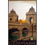 Denmark-VINAPP116523 Print 15"x9.5" by Vintage Apple Collection