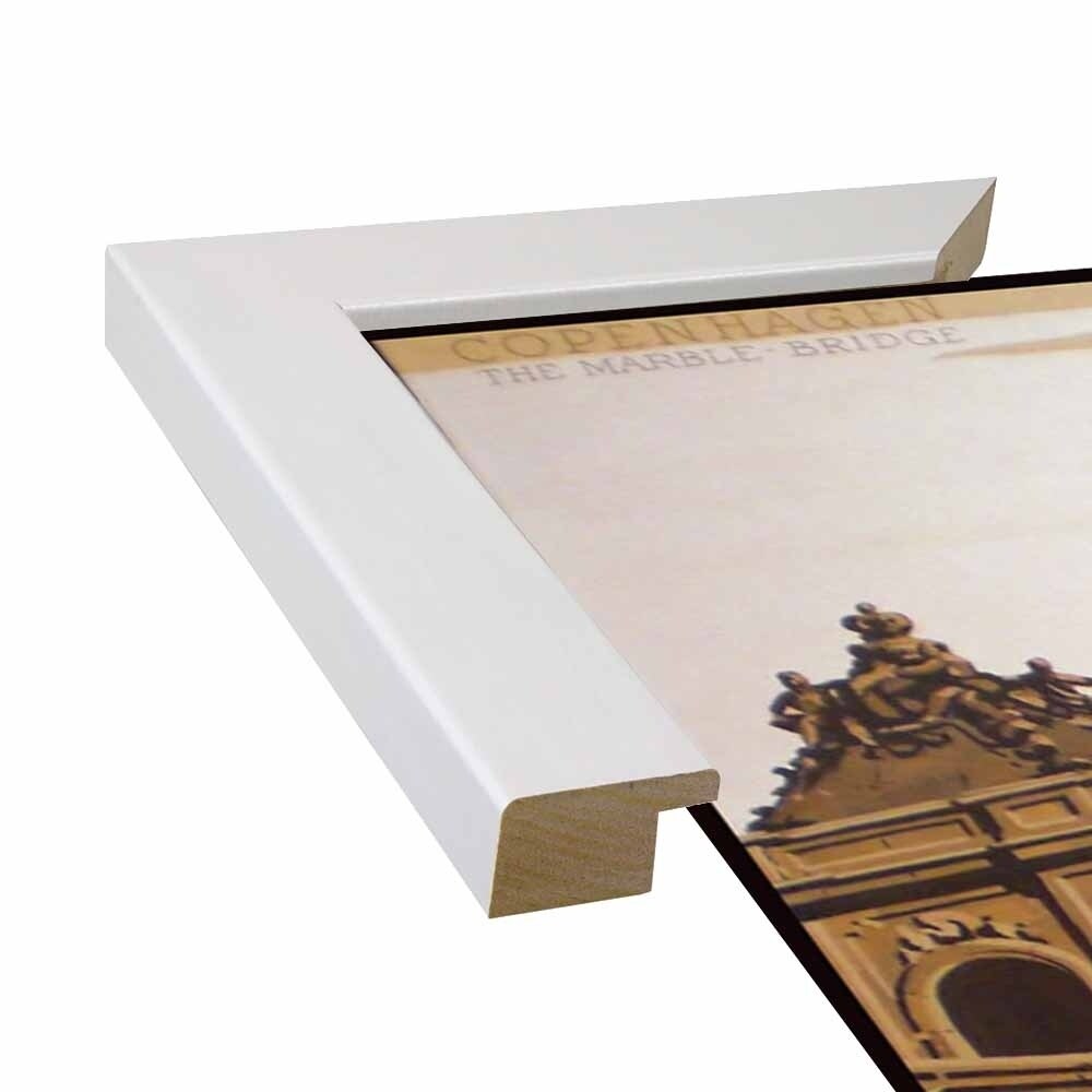 Denmark-VINAPP116523 Print 15"x9.5" by Vintage Apple Collection