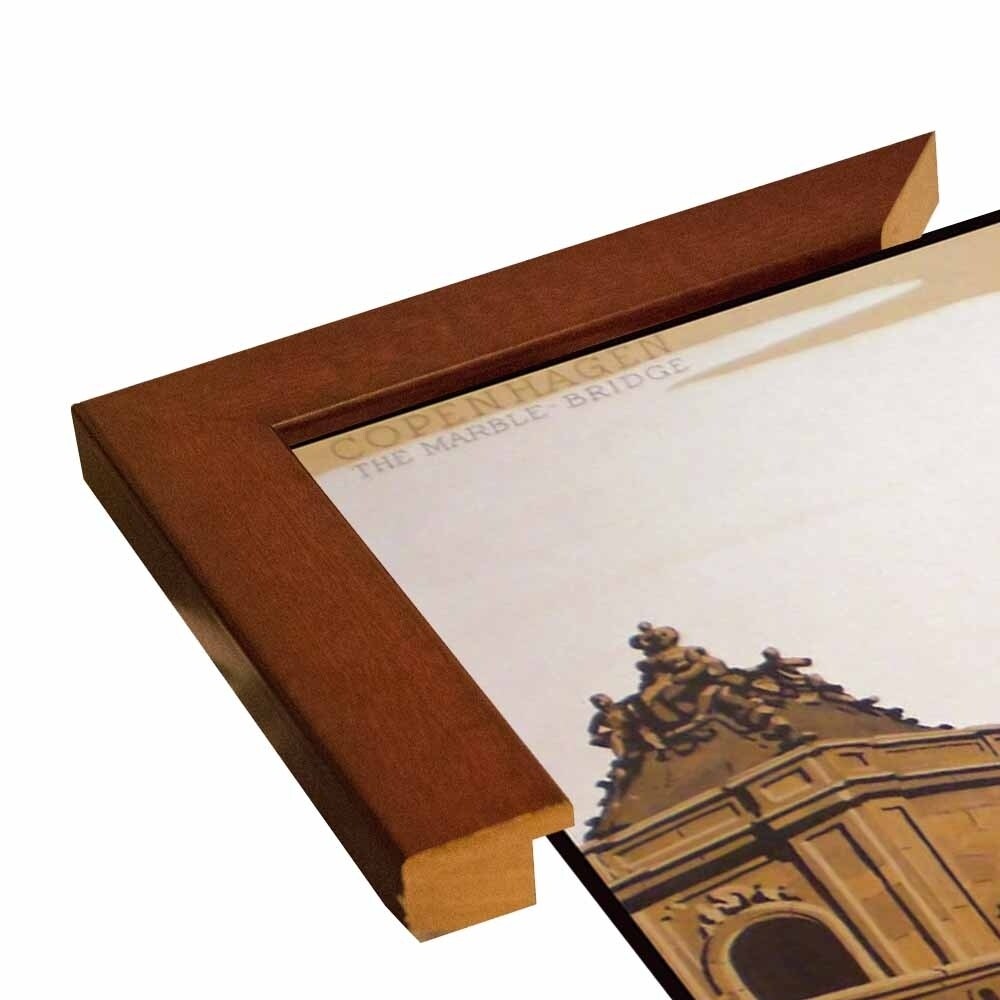 Denmark-VINAPP116523 Print 15"x9.5" by Vintage Apple Collection