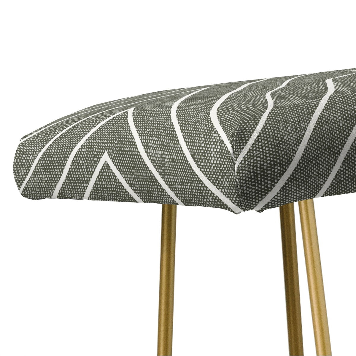 Deny Designs Little Arrow Design Co woven diamonds olive Bench