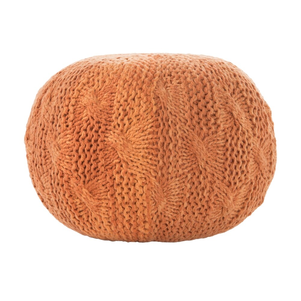 Deon Indoor Handcrafted Modern Fabric Weave Pouf by Christopher Knight Home