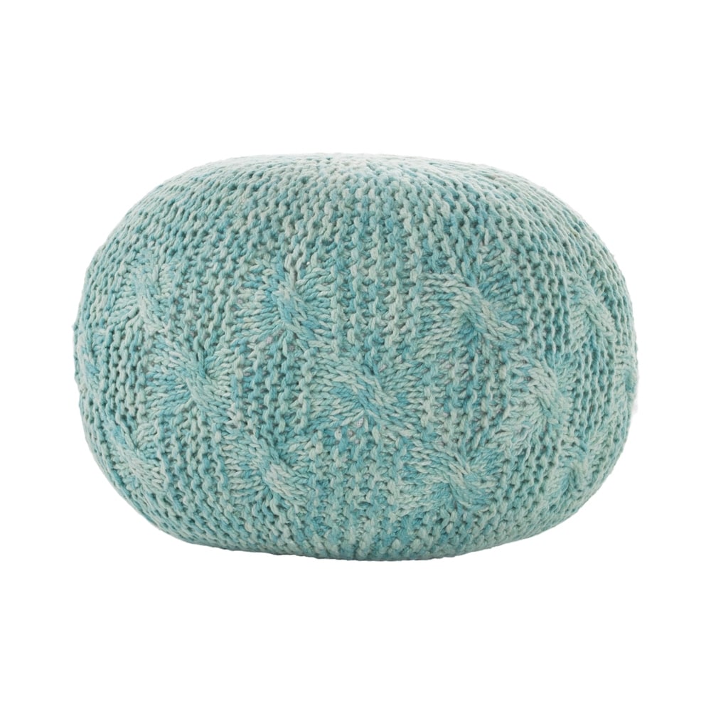 Deon Indoor Handcrafted Modern Fabric Weave Pouf by Christopher Knight Home