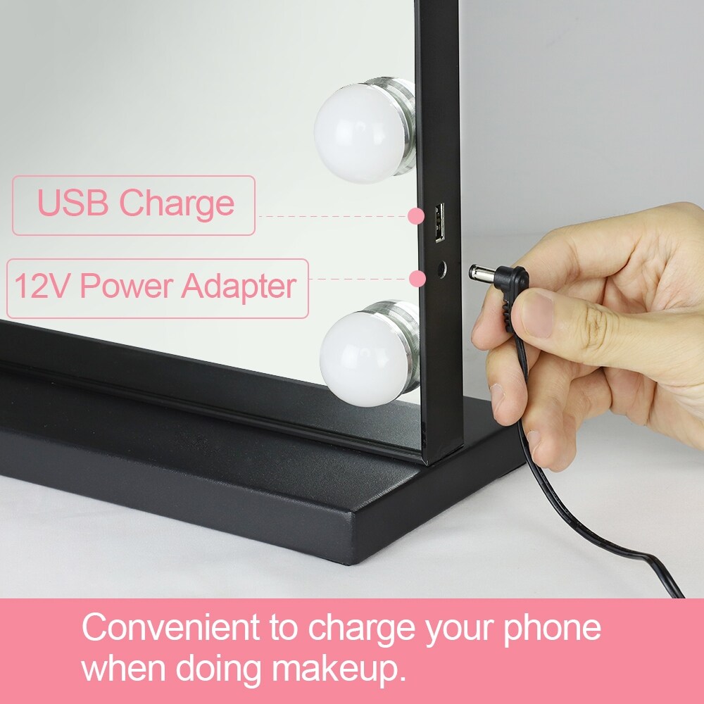 Depuley Vanity Mirror with Lights Hollywood Makeup Mirror Smart Touch