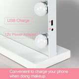 Depuley Vanity Mirror with Lights Hollywood Makeup Mirror Smart Touch