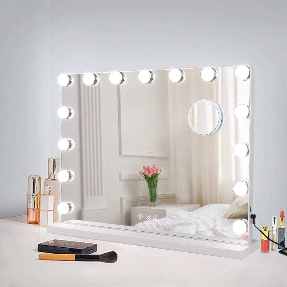 Depuley Vanity Mirror with Lights Hollywood Makeup Mirror Smart Touch