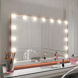 Depuley Vanity Mirror with Lights Hollywood Makeup Mirror Smart Touch