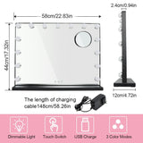 Depuley Vanity Mirror with Lights Hollywood Makeup Mirror Smart Touch