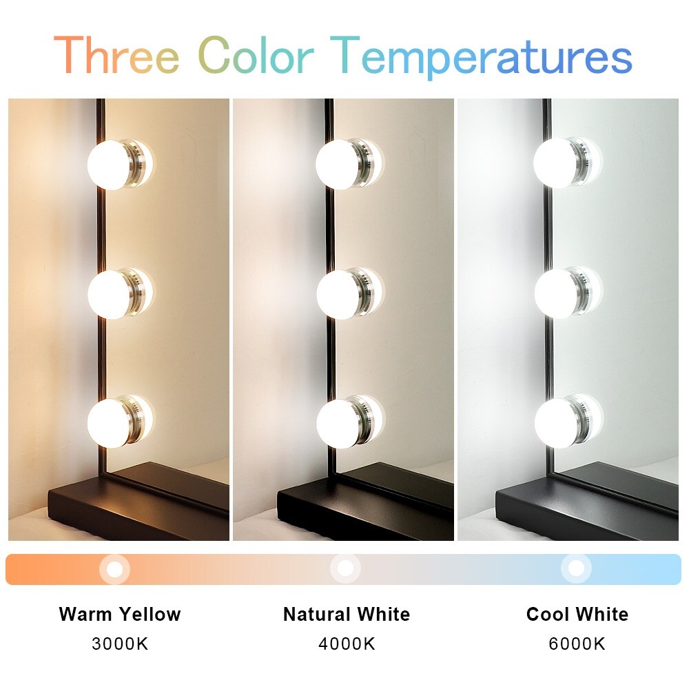 Depuley Vanity Mirror with Lights Hollywood Makeup Mirror Smart Touch