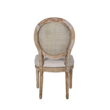Dero Fabric and Wood 7 Piece Dining Set by Christopher Knight Home