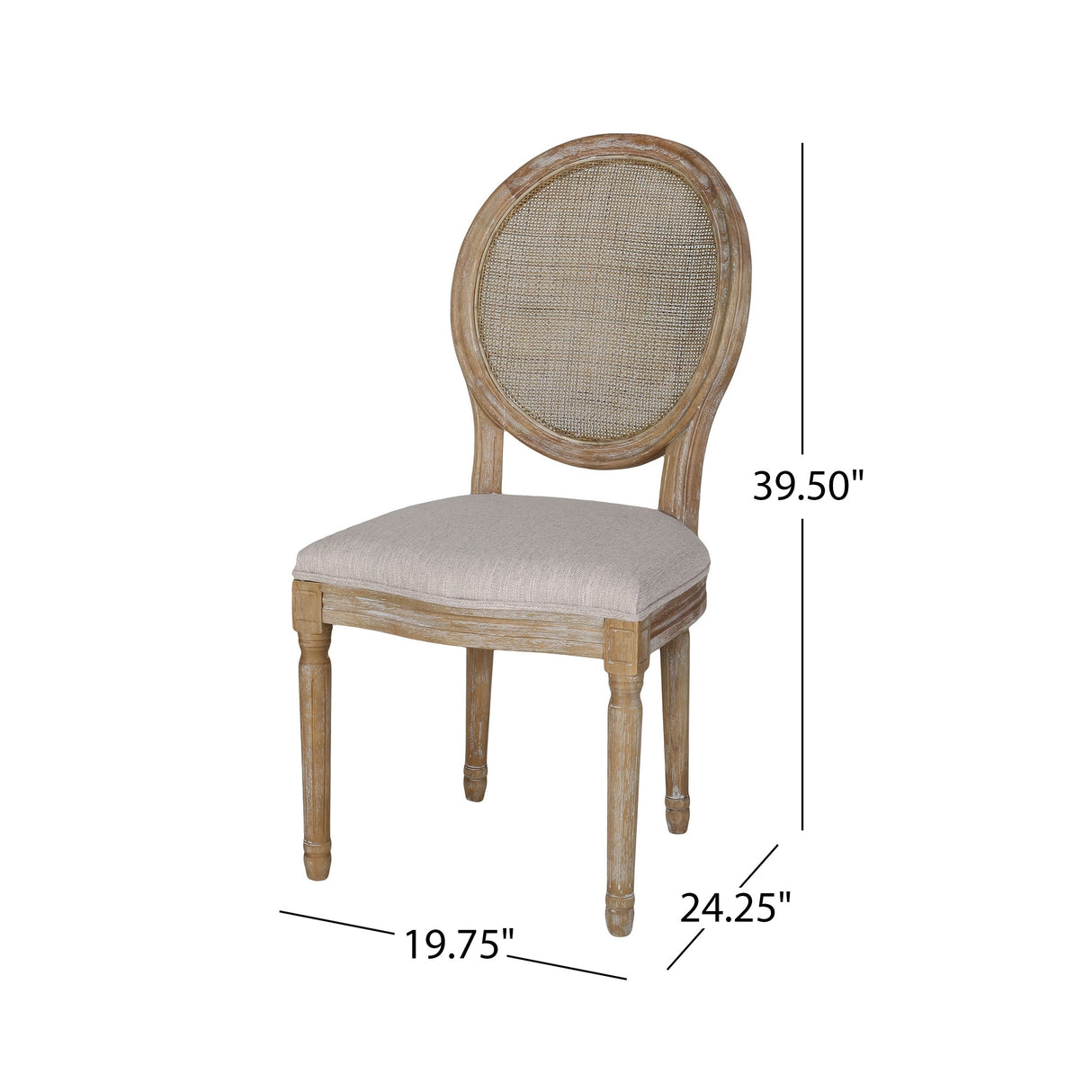 Dero Fabric and Wood 7 Piece Dining Set by Christopher Knight Home