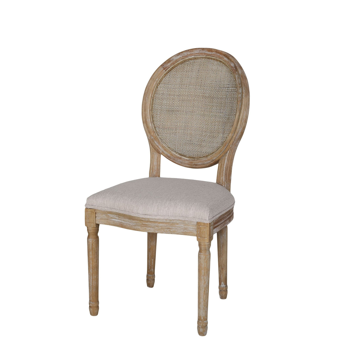 Dero Fabric and Wood 7 Piece Dining Set by Christopher Knight Home