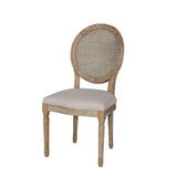 Dero Fabric and Wood 7 Piece Dining Set by Christopher Knight Home