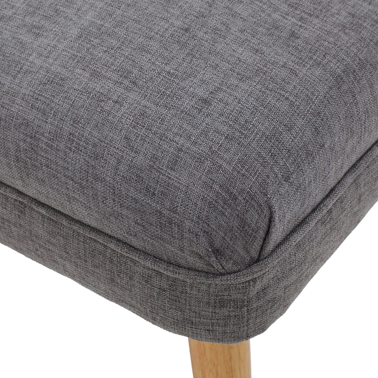 Desdemona Mid-Century Fabric Ottoman by Christopher Knight Home