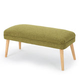 Desdemona Mid-Century Fabric Ottoman by Christopher Knight Home