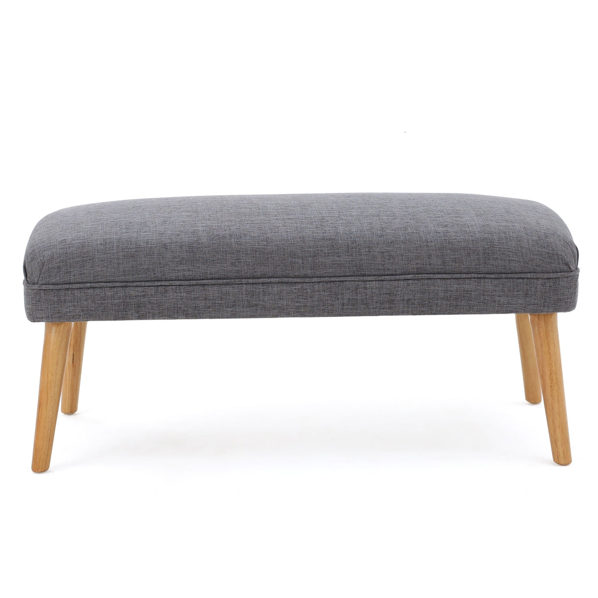 Desdemona Mid-Century Fabric Ottoman by Christopher Knight Home