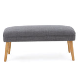 Desdemona Mid-Century Fabric Ottoman by Christopher Knight Home