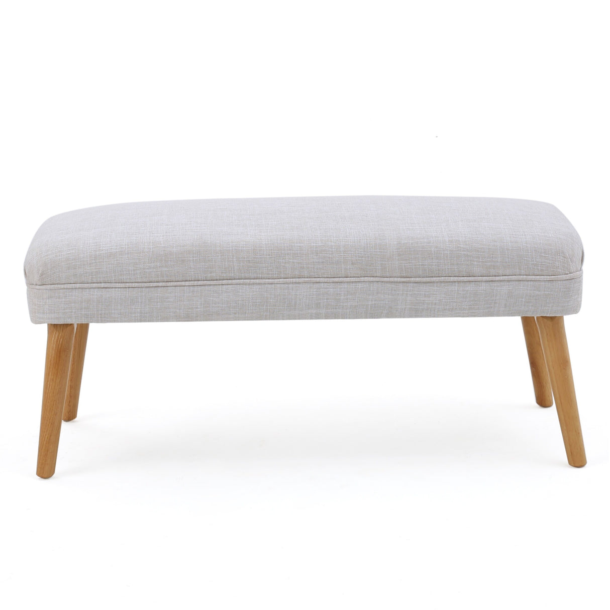Desdemona Mid-Century Fabric Ottoman by Christopher Knight Home