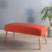 Desdemona Mid-Century Fabric Ottoman by Christopher Knight Home