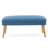 Desdemona Mid-Century Fabric Ottoman by Christopher Knight Home
