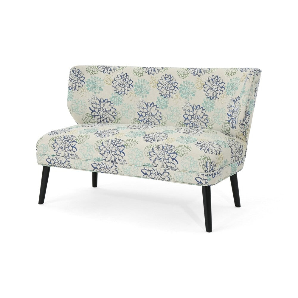 Desdemona Modern Farmhouse Fabric Settee by Christopher Knight Home