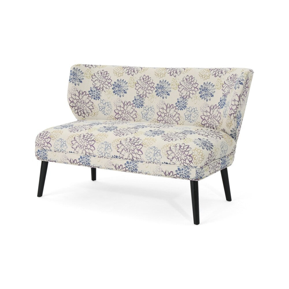 Desdemona Modern Farmhouse Fabric Settee by Christopher Knight Home
