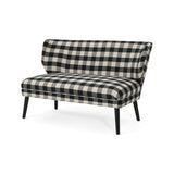 Desdemona Modern Farmhouse Fabric Settee by Christopher Knight Home