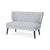 Desdemona Modern Farmhouse Fabric Settee by Christopher Knight Home