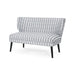 Desdemona Modern Farmhouse Fabric Settee by Christopher Knight Home