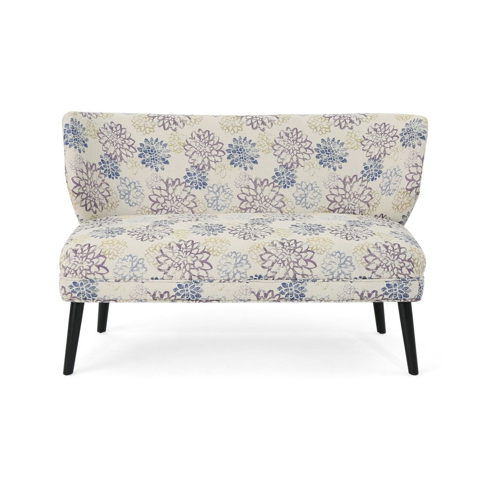 Desdemona Modern Farmhouse Fabric Settee by Christopher Knight Home