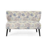 Desdemona Modern Farmhouse Fabric Settee by Christopher Knight Home