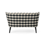 Desdemona Modern Farmhouse Fabric Settee by Christopher Knight Home