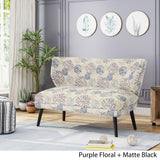 Desdemona Modern Farmhouse Fabric Settee by Christopher Knight Home