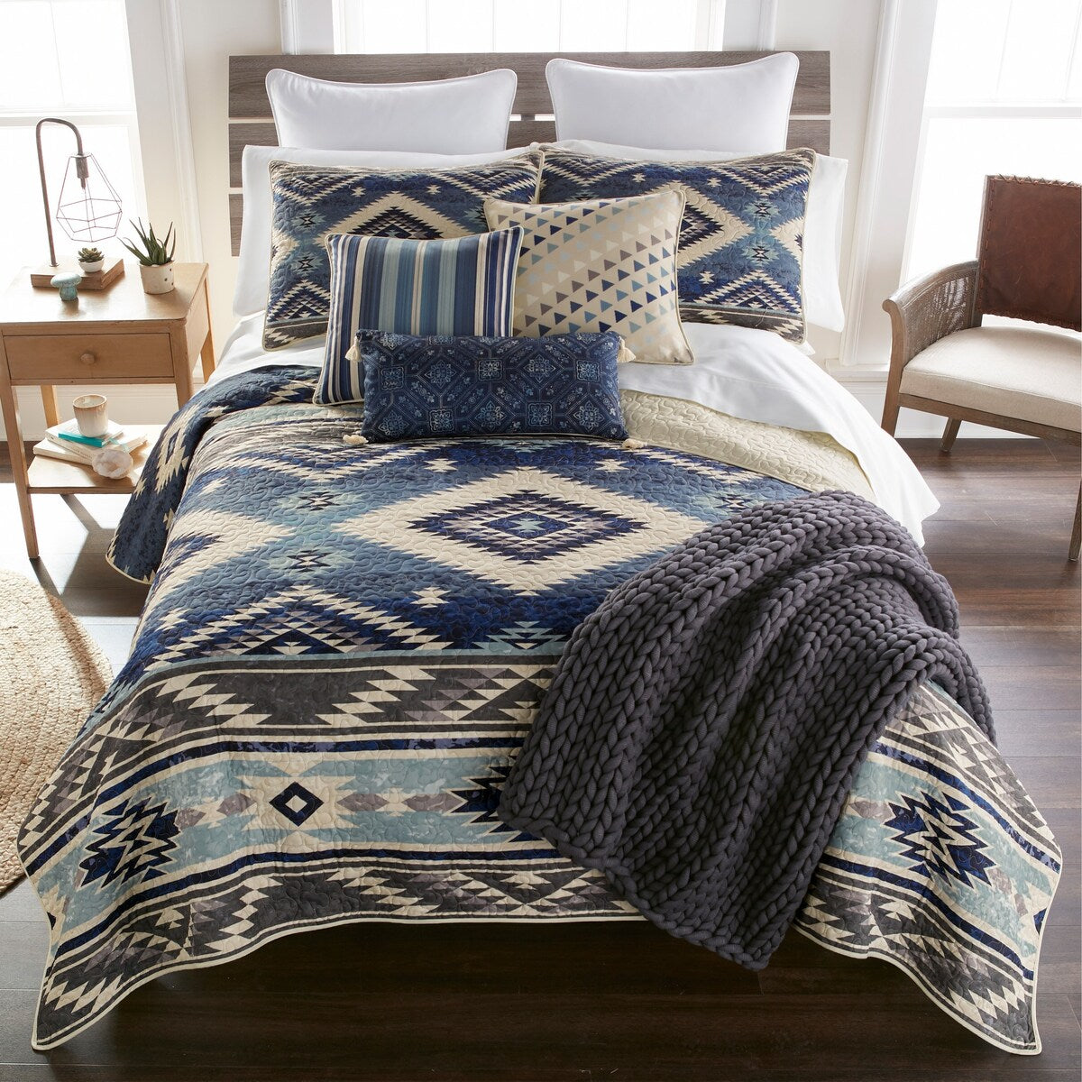 Desert Hill Triangle Decorative Pillow