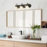 Design House 506618 Allante 3-Light Vanity Light, Oil Rubbed Bronze - Oil Rubbed Bronze
